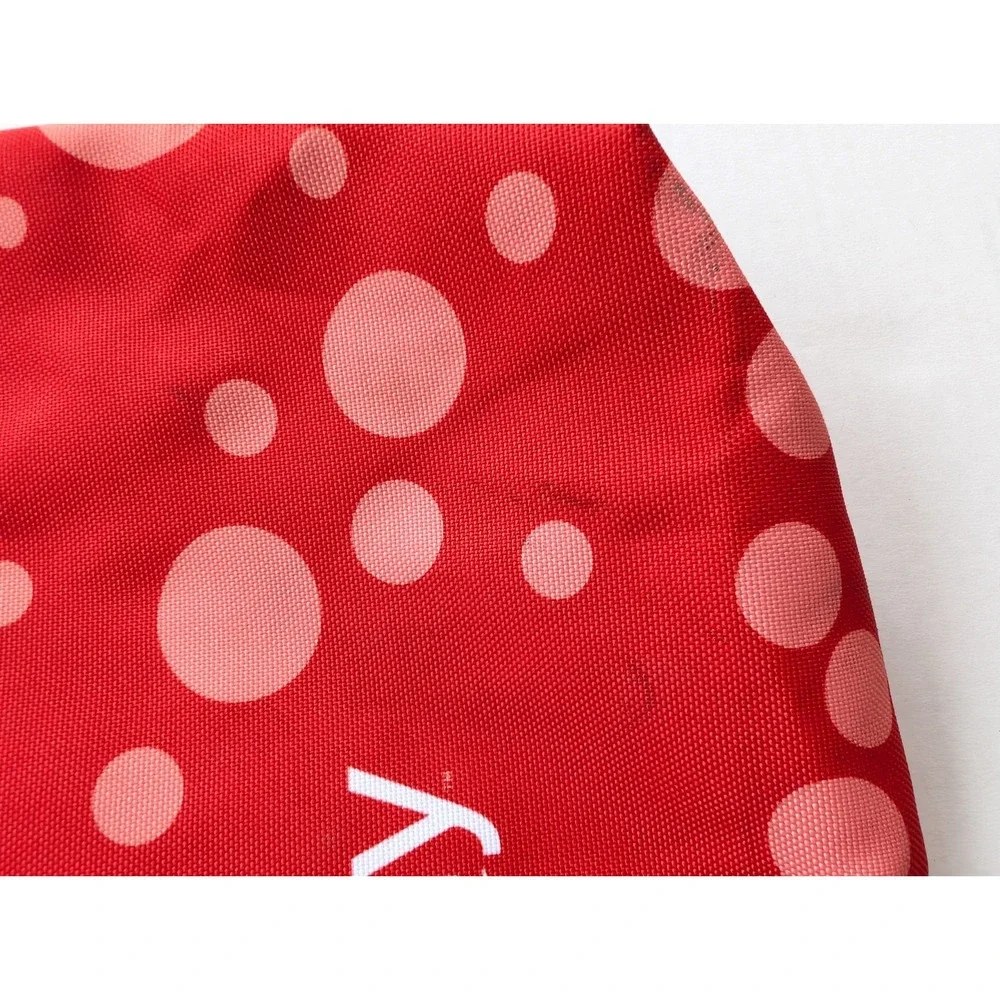 Bubly Sparking Water Tote Bag Limited Edition Red 19x17 Canvas Cherry Strawberry - Picture 3 of 6
